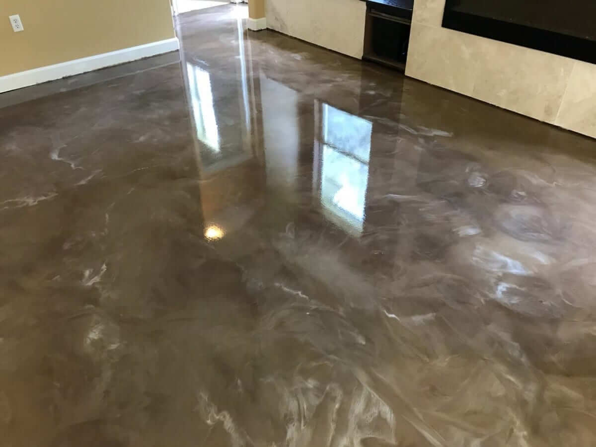 Metallic Epoxy Near Me - Palm Beach County Concrete Contractors